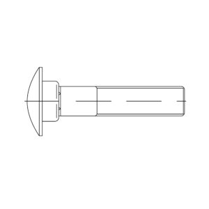 Flachrunschraube